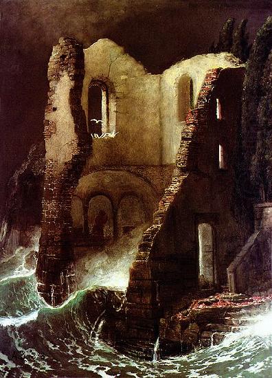 Die Kapelle, Arnold Bocklin